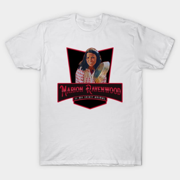 Marion Ravenwood is my spirit animal T-Shirt by Popmosis Design